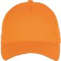 K-up Casquette en coton et polyester recyclés K-loop tracking - 5 panneaux orange