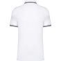 Kariban Polo homme manches courtes à liserés contrastés white/navy