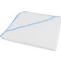 Kariban Sortie de bain éponge bébé white/sky_blue