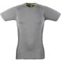 Tombo Men's slim fit T-shirt grey_marl