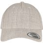 flexfit 5-Panel Premium Curved Visor Snapback Cap heather_grey