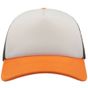 Atlantis Rapper Cap white/olive/orange