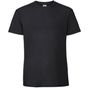 fruit of the loom Iconic 195 Ringspun Premium T noir