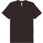 Bella Unisex jersey short sleeve tee brown