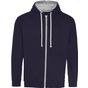 New french navy/heather grey