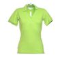 kustom kit Sophia V-Neck Polo lime