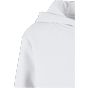 Build Your Brand Ladies Fluffy Hoody White