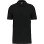 WK Designed To Work Polo Day To Day contrasté manches courtes homme - black/red - 3XL