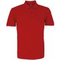Asquith & Fox Men's Polo cardinal_red