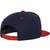 flexfit Classic Snapback 2-Tone Cap navy/red