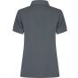 Henbury Ladies' recycled polyester polo shirt charcoal