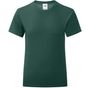 fruit of the loom Girls Iconic 150 T forest_green