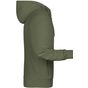 James&Nicholson Men´s Zip-Hoody olive