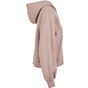 Build Your Brand Ladies Organic Oversized Hoody dusk_rose