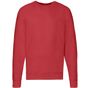 fruit of the loom Lightweight Raglan Sweat rouge