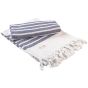 A&R Fouta Dalaman Hamamzz® White / French navy