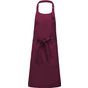 Kariban Tablier polycoton sans poche wine