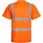 Korntex Hi-Vis broken reflective premium t-shirt alhambra Signal orange