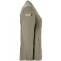 karlowsky Women's Long-Sleeve Chef Jacket Green Generation Sustainable GRS Sage