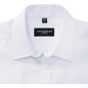 Russell Chemise à chevrons cintrée manches courtes homme white