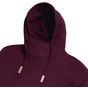 Russell-pure-organic Pure Organic High Collar Hooded Sweat burgundy