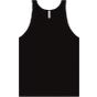 Bella Unisex jersey tank black