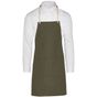 SG Accessories - Bistro Corsica - Cord Bib Apron with Pocket olive