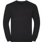 Russell V-neck Knit Pullover - charcoal_marl - L