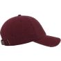 Atlantis Dad Hat Destroyed burgundy