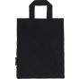 Neutral Twill Grocery Bag black