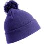 Result Pompom beanie purple