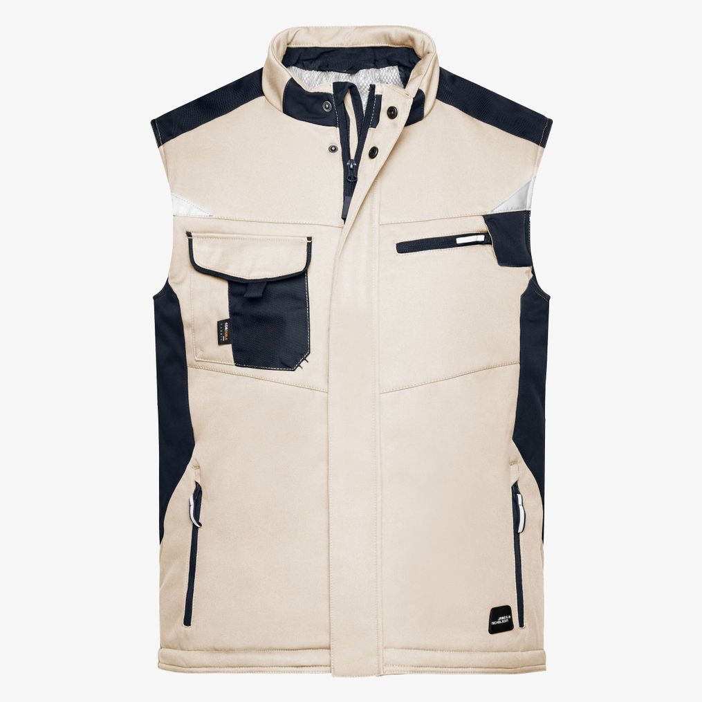 Craftsmen Softshell Vest -STRONG- James&Nicholson