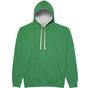 AWDis Just Hoods Varsity Hoodie kelly_green/arctic_white