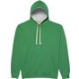 AWDis Just Hoods Varsity Hoodie kelly_green/arctic_white