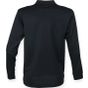 Henbury Unisex long sleeved polo shirt black