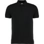 Kustom Kit Slim Fit Heavyweight Polo Black