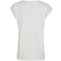 Build Your Brand Ladies Extended Shoulder Tee white_sand