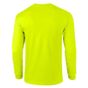 Gildan Adult T-Shirt Ultra-cotton Long Sleeve safety_green