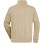 James&Nicholson Workwear Half Zip Sweat stone