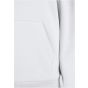 Build Your Brand Ladies Fluffy Hoody White