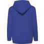 fruit of the loom Kids classic hooded sweat jacket royal_blue