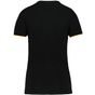 WK-Designed-To-Work T-shirt Day To Day manches courtes femme black/yellow