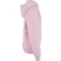 Build Your Brand Kids Fluffy Hoody Soft pink