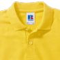 Russell Athletic Kids Classic Polycotton Polo yellow