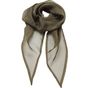 Premier Foulard en mousseline colours collection pour femme olive