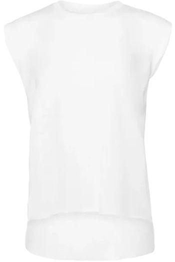 Image produit Women's flowy muscle tee with rolled cuff