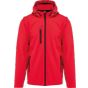 Kariban Veste Softshell 3 couches à capuche avec manches amovibles unisexe red