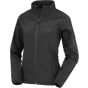 Result Recycled womens 2-Layer printable softshell jacket black
