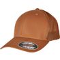 Flexfit Mesh Cotton Twill Trucker Cap caramel