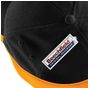 Beechfield Casquette de compétition Teamwear black/orange